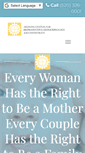 Mobile Screenshot of fertilityclinicarizona.com